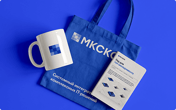 Фирменный стиль и графические материалы для МКСКОМ